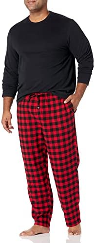 Stylish and Trendy: Red and Black Pajama Pants for a Fashionable Night