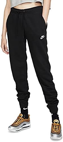 Stay comfy and stylish in these black sweat pants