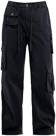 Get the Perfect Look with Black Cargo Pants!