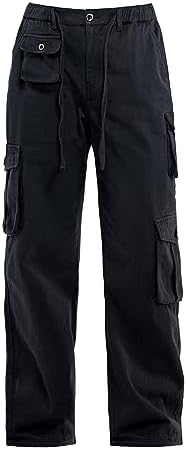 Get the Perfect Look with Black Cargo Pants!