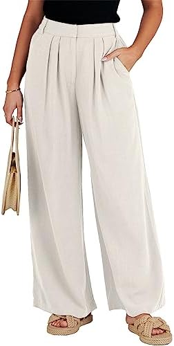 Linen Wide Leg Pants