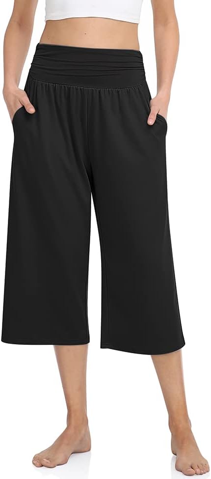 Wide Leg Crop Pants