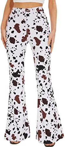 Cow Print Pants