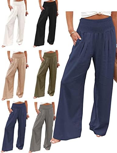 Linen Wide Leg Pants